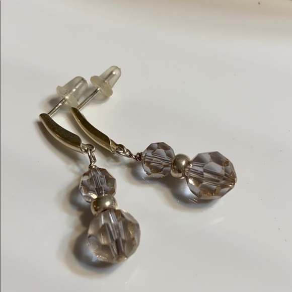 Swarovski crystals earrings with Sterling silver - Picture 4 of 5